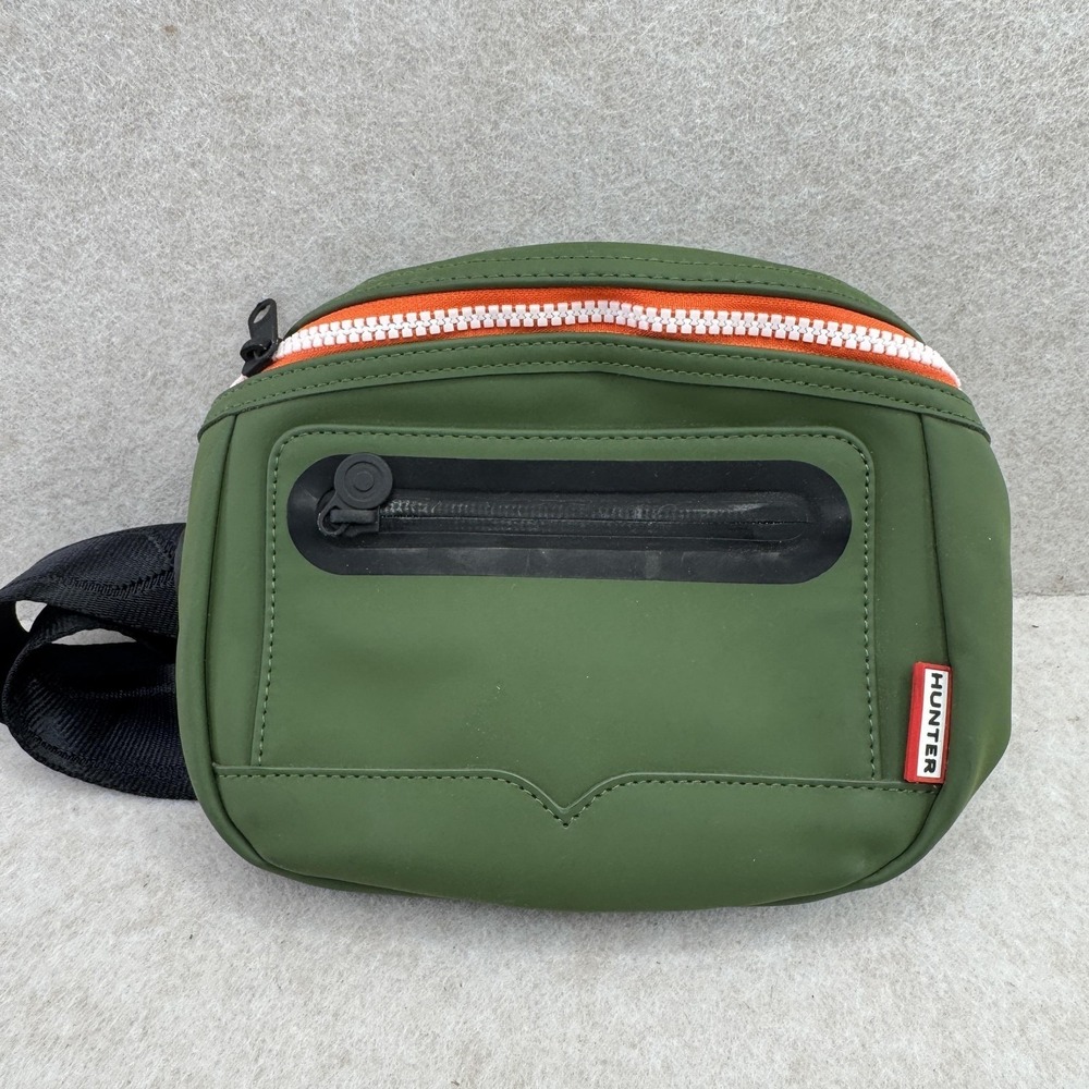 Hunter‎ Belt Bag & Fanny Pack Unisex Small Olive Green Neoprene 20th Anniversary